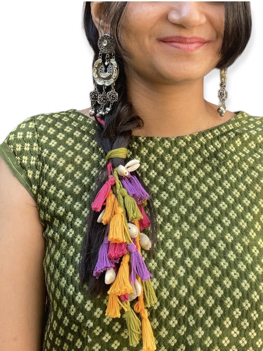 💖 Buy Handmade Parandi Online – Celebrate Tradition with Kalakari - Kalakari