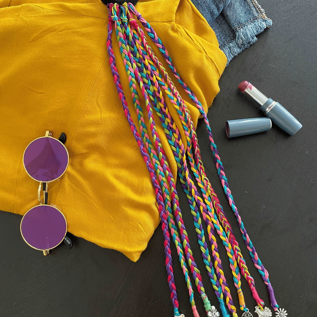Parandi and hairbraids - Kalakari