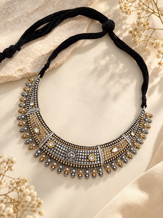 Mixed metal choker