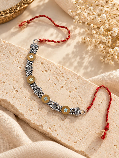Boho necklace cum anklet