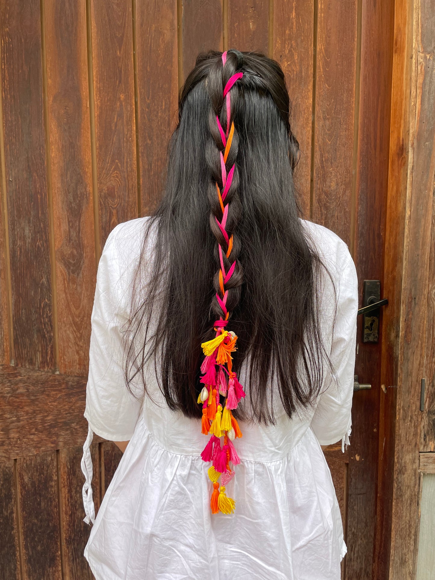 Set of 3 boho hair parandis