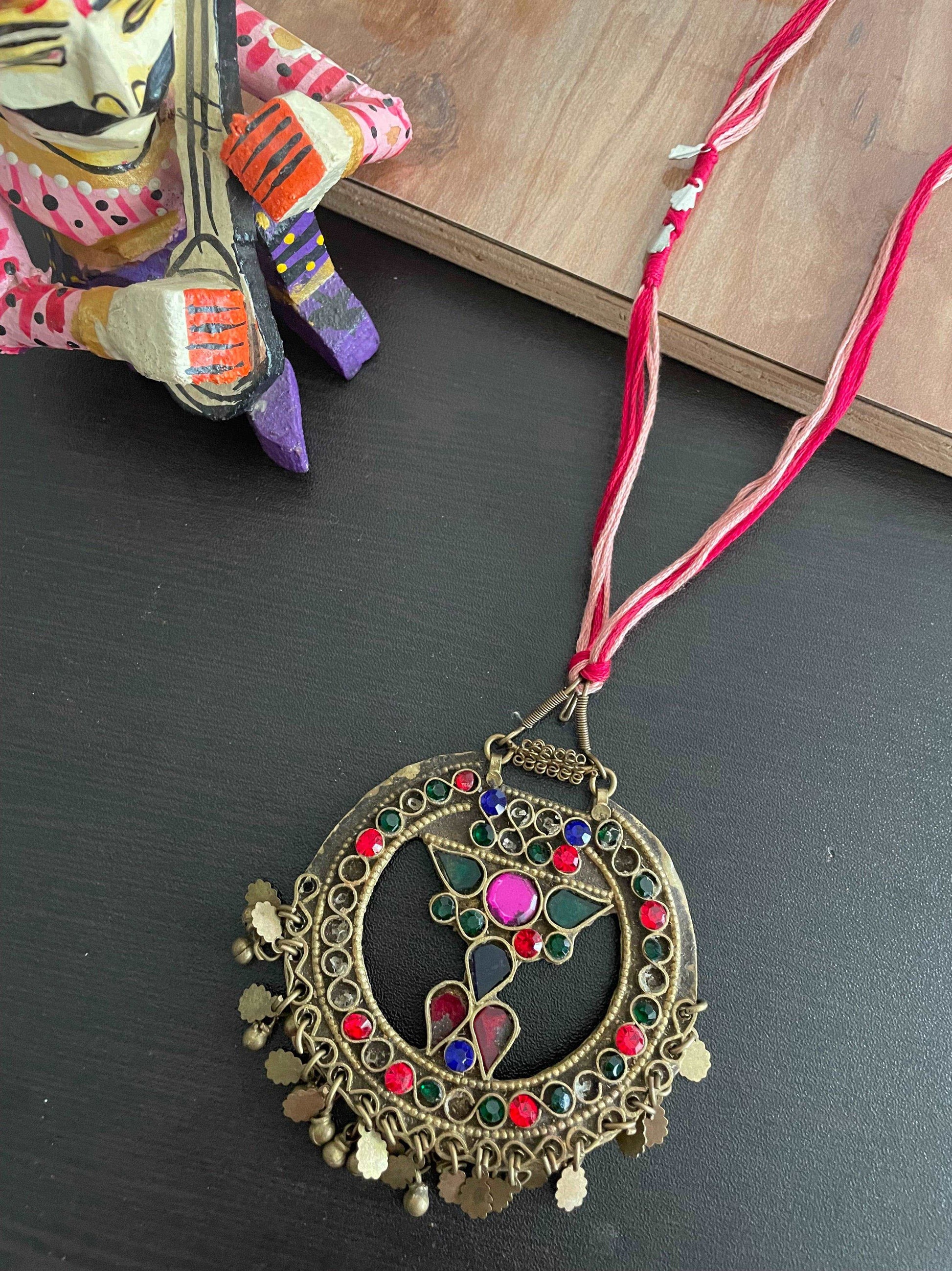 Afghani vintage necklace - Kalakari