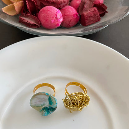 Set of 2 rings