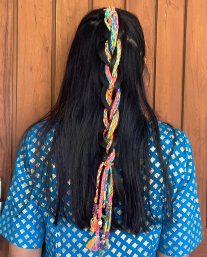 Rangrez hair braids