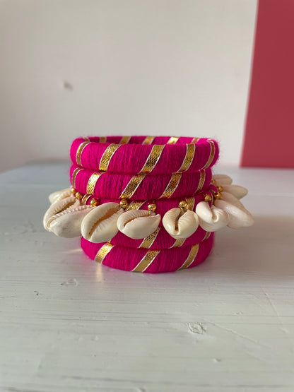 Set of 5 Boho bangles