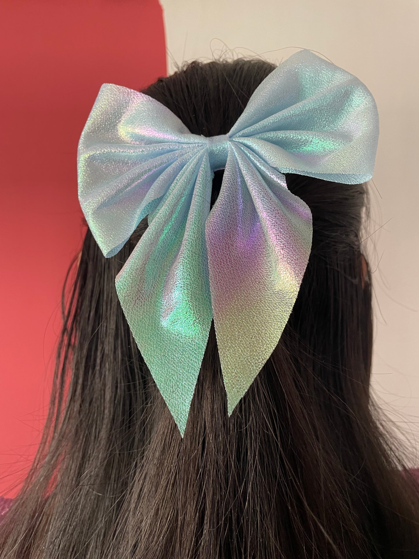 Pastel pigtail hairbows