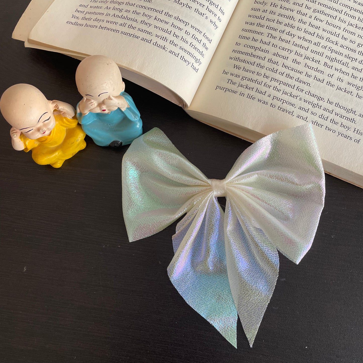 Pastel pigtail hairbows