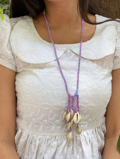 Boho shell necklace