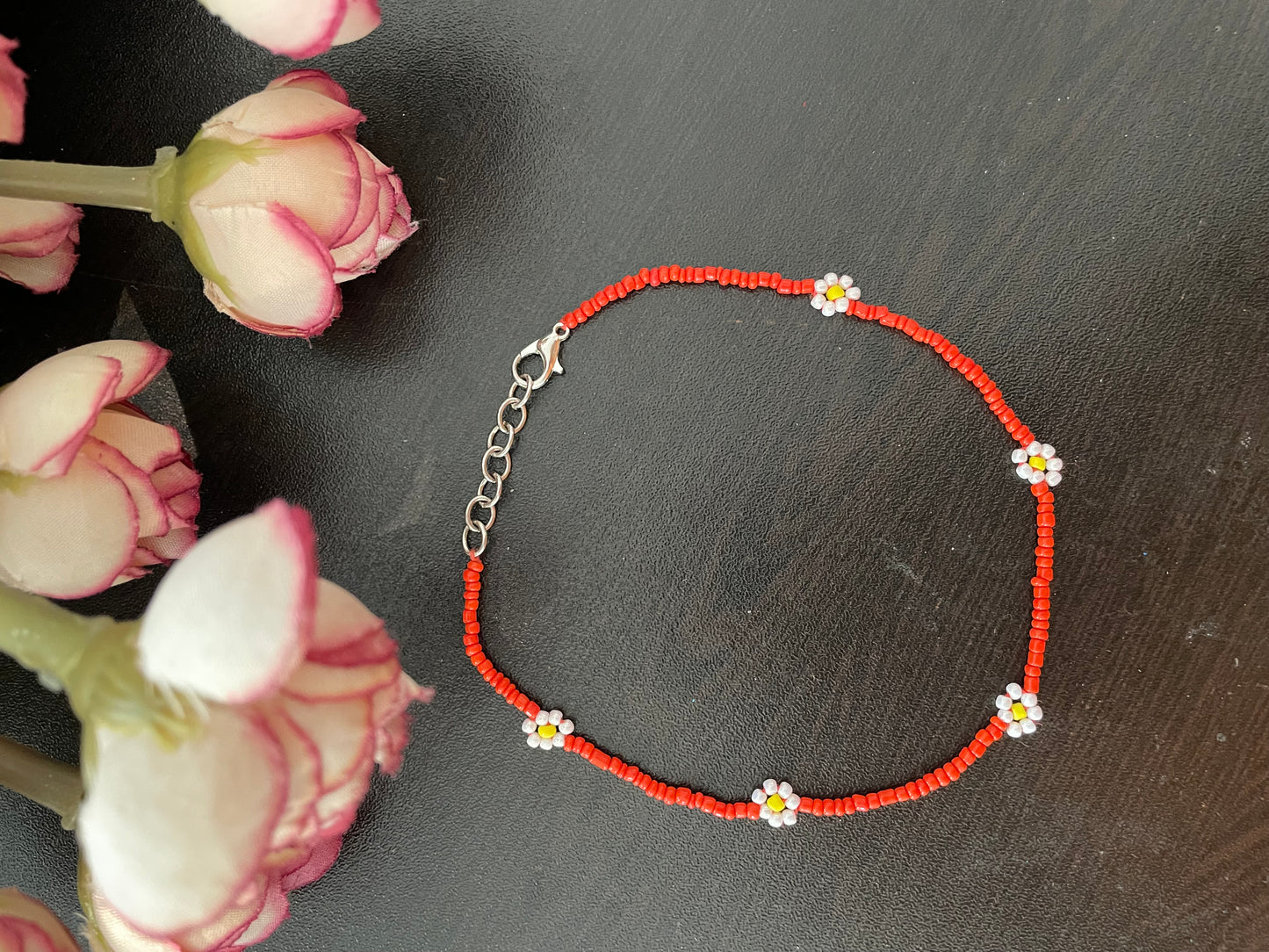 Beaded anklets