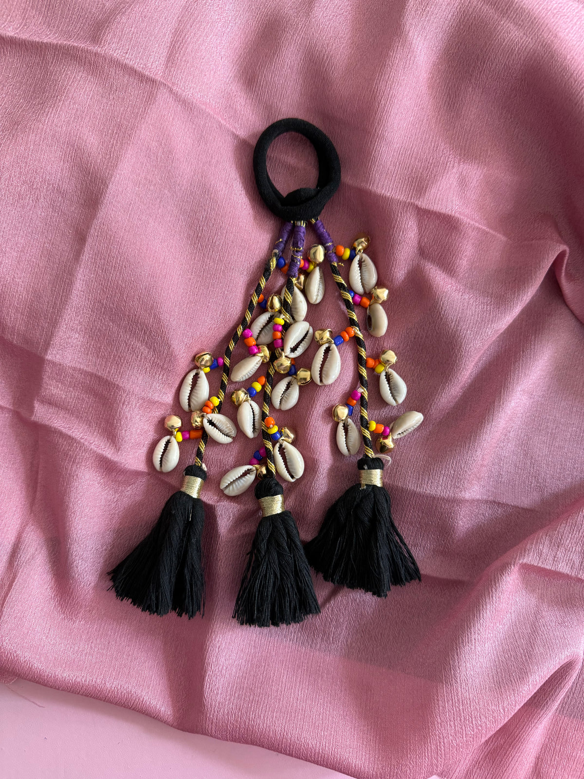Boho shells hair accessory