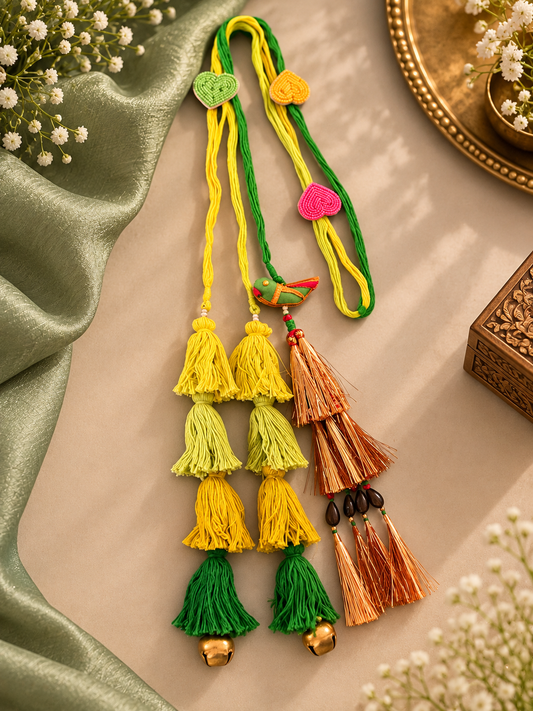 Ombre green chidiya parandi