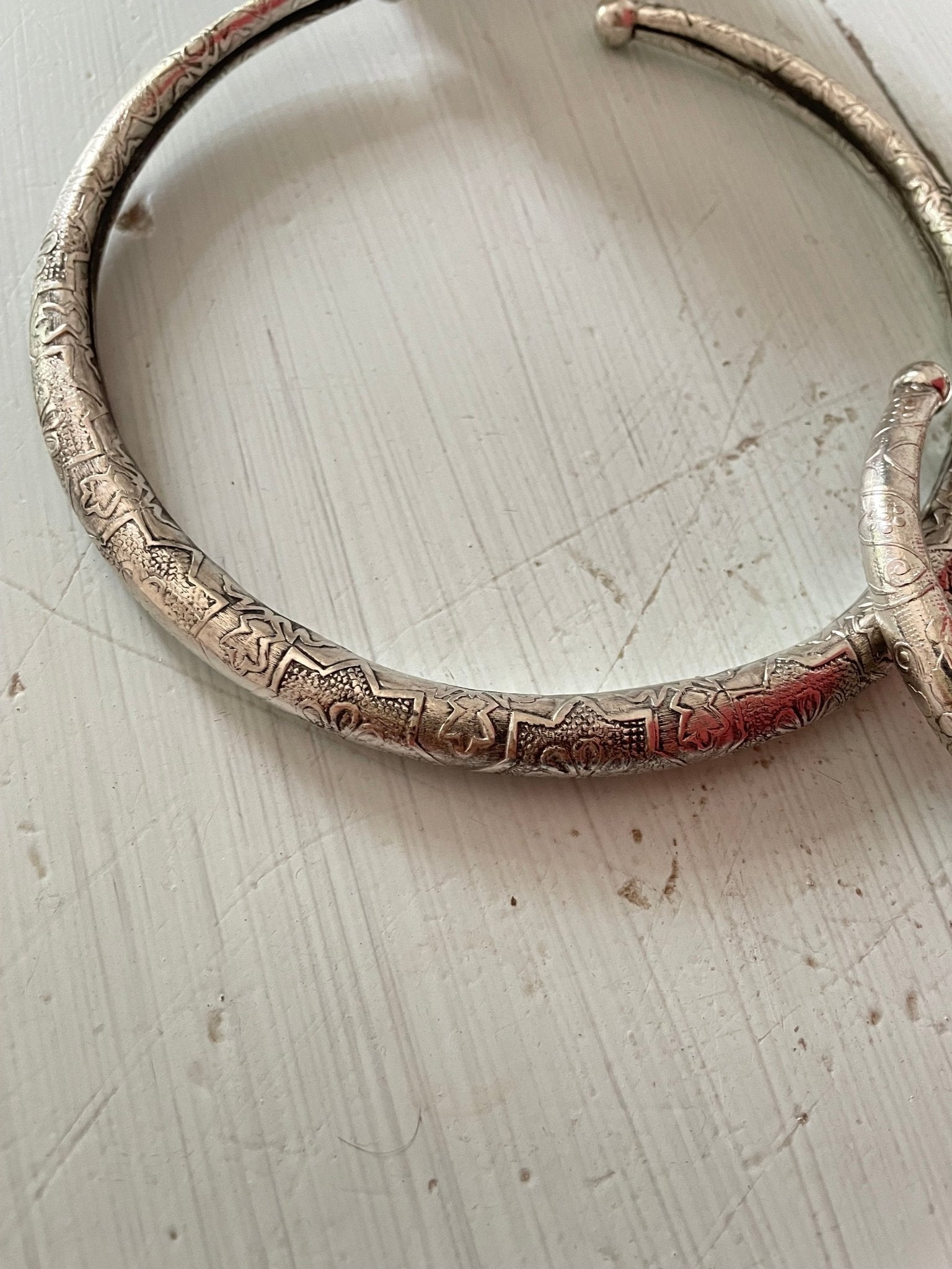 Afghani hasli and anklet combo - Kalakari