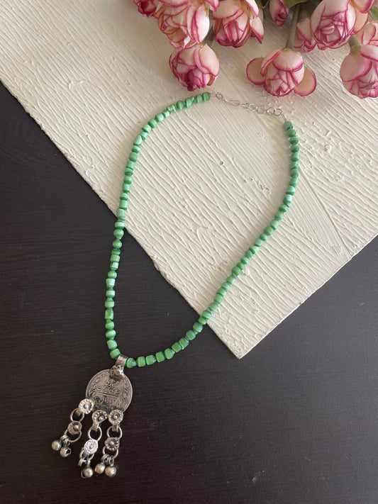 Afghani vintage necklace - Kalakari