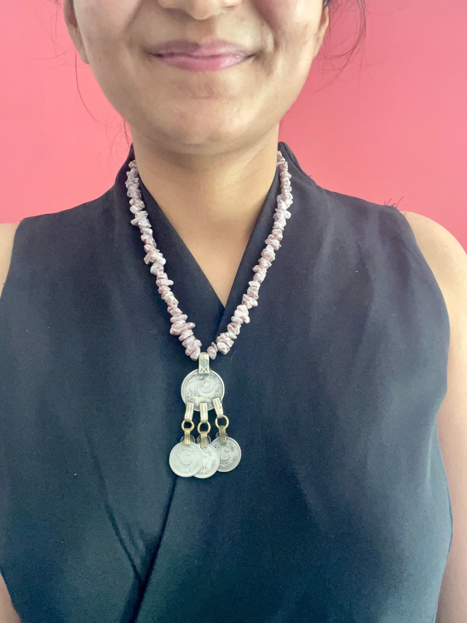 Afghani vintage necklace - Kalakari
