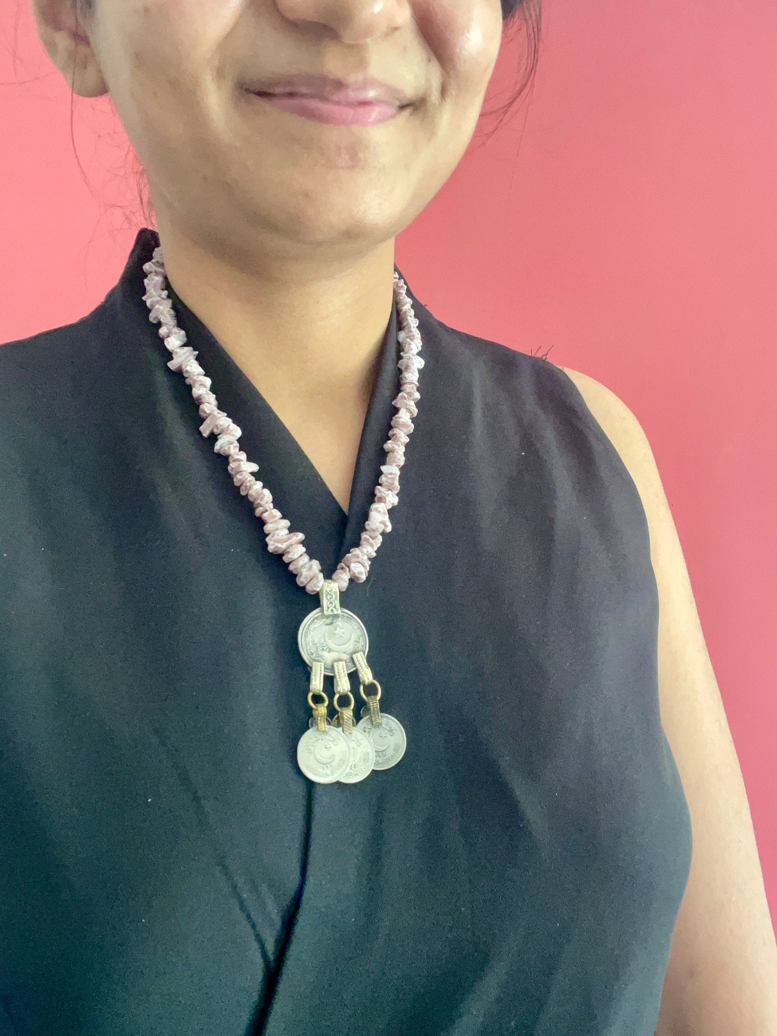 Afghani vintage necklace - Kalakari