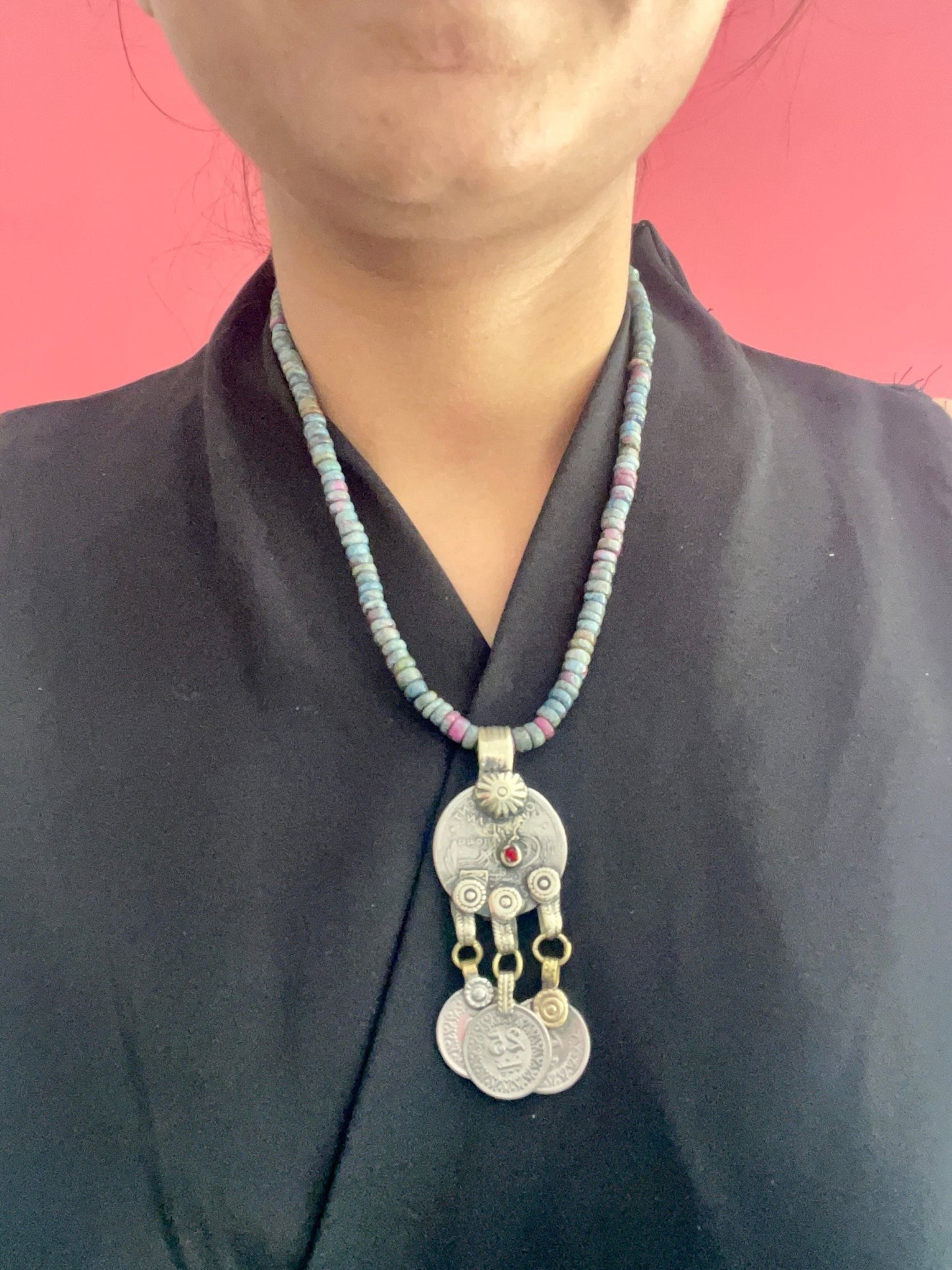 Afghani vintage necklace - Kalakari