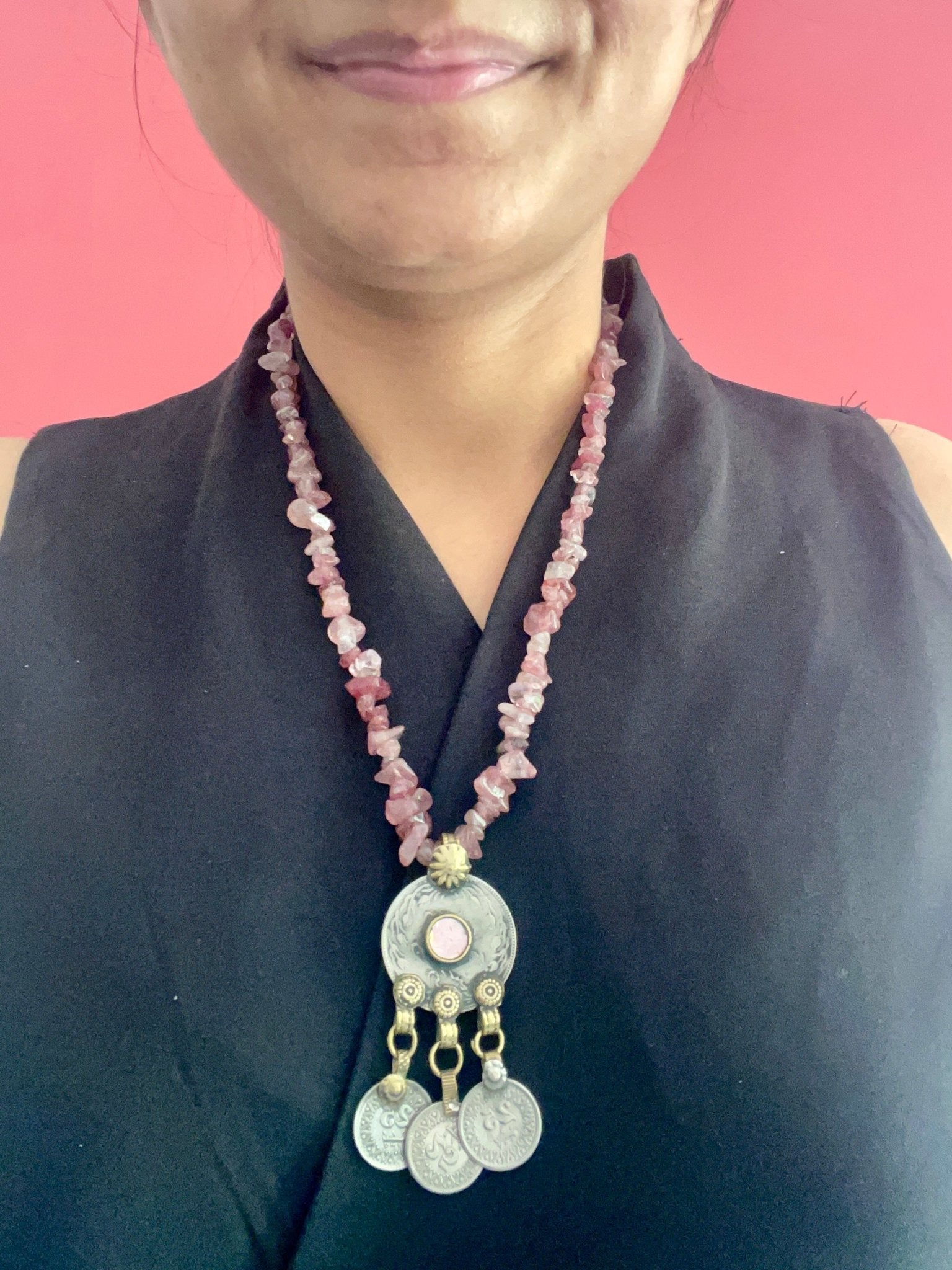 Afghani vintage necklace - Kalakari