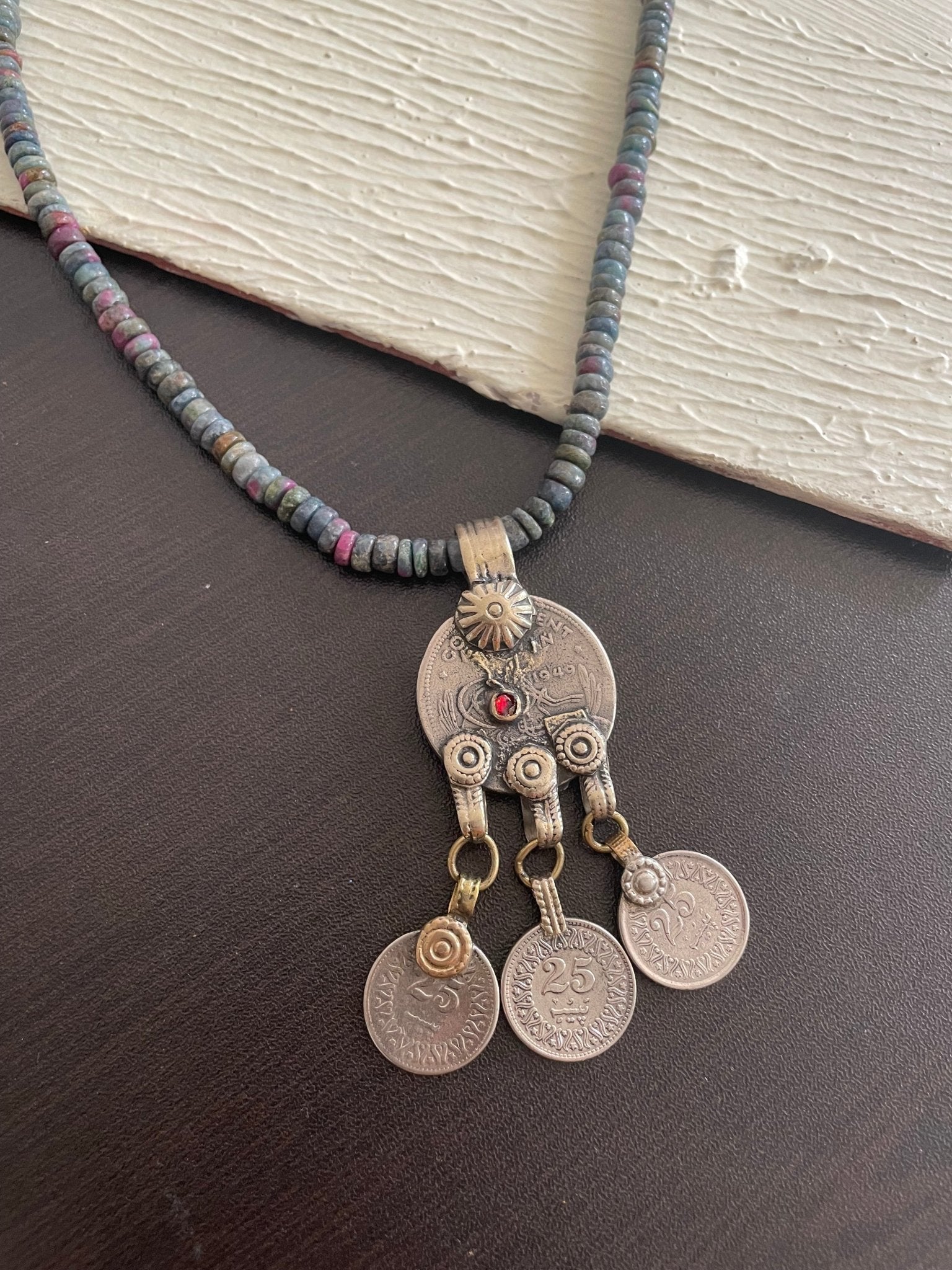Afghani vintage necklace - Kalakari