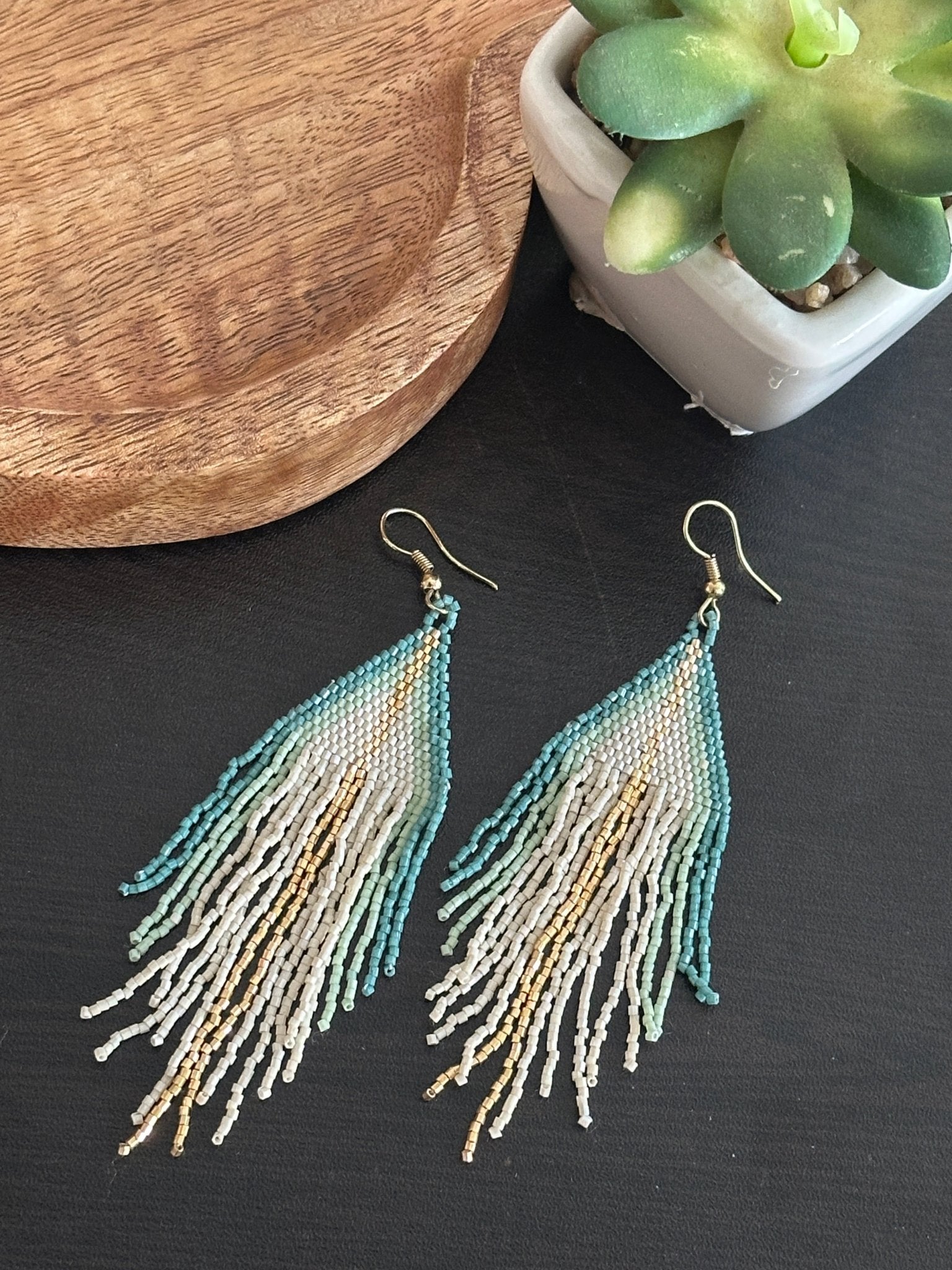 Beachside baubles earrings - Kalakari