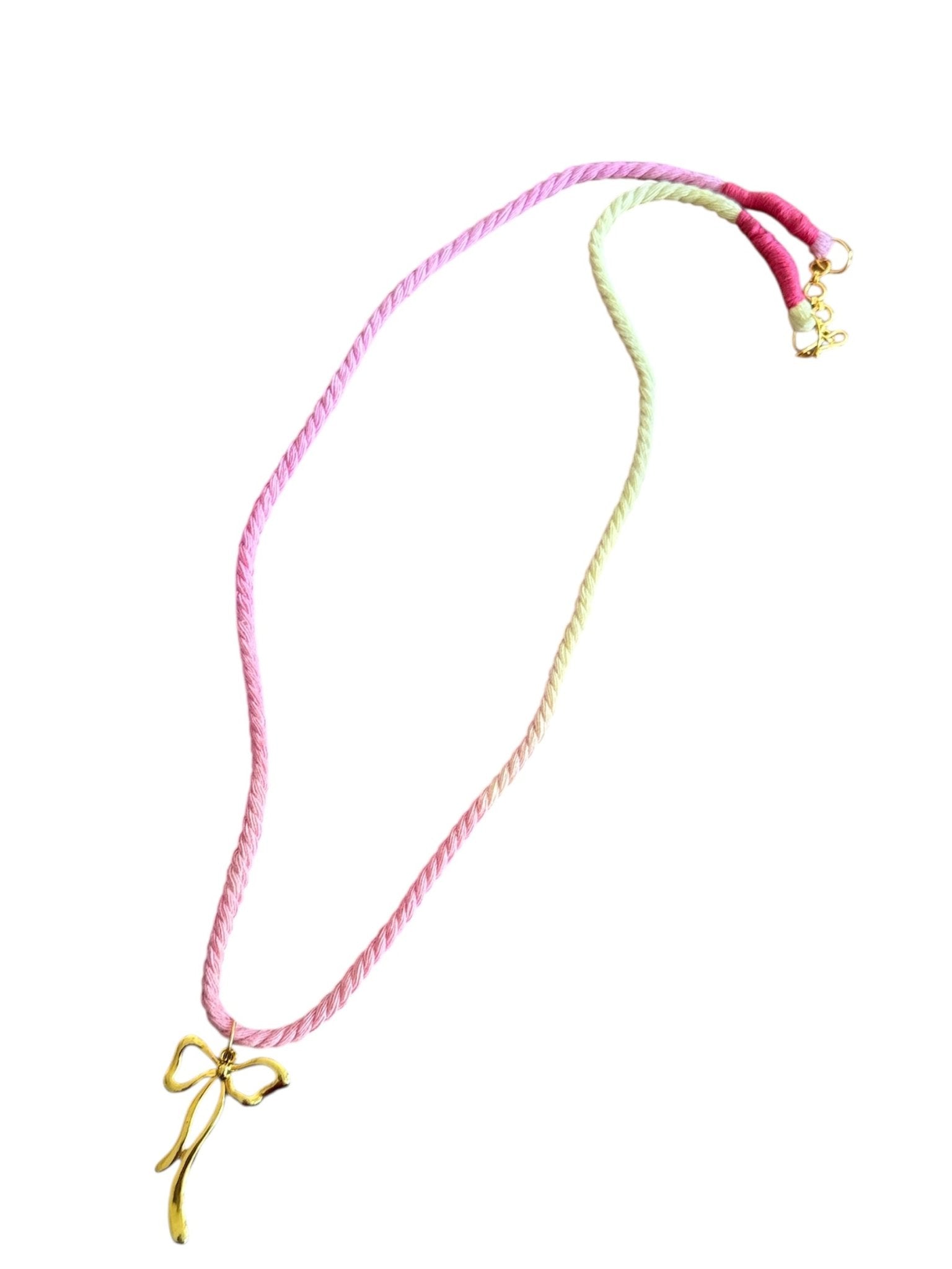 Boho bow necklace - Kalakari