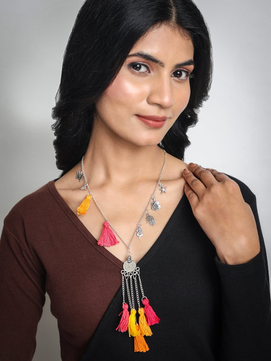 Boho coin necklace - Kalakari