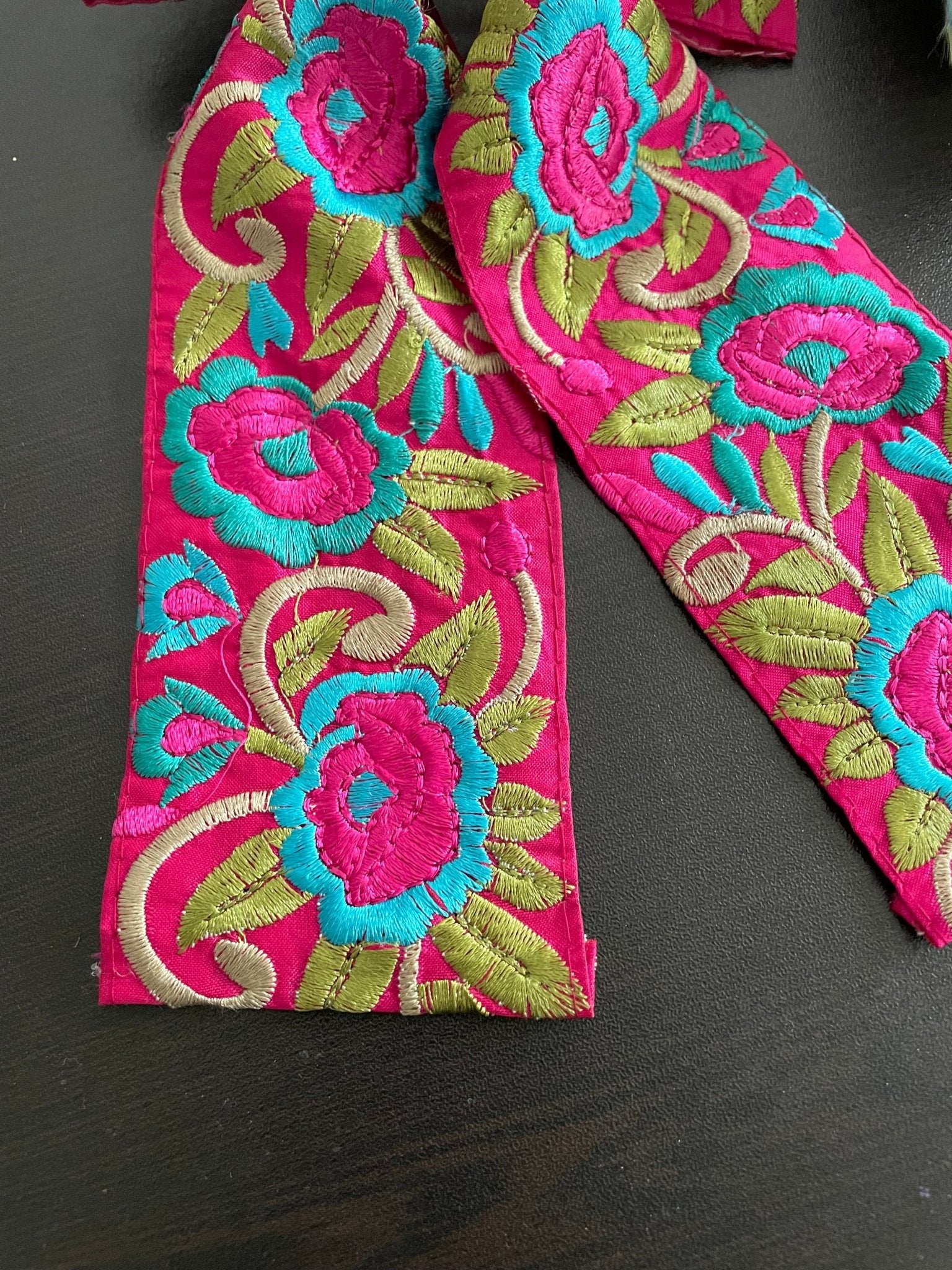 Boho hairbow and adjustable kada - Kalakari