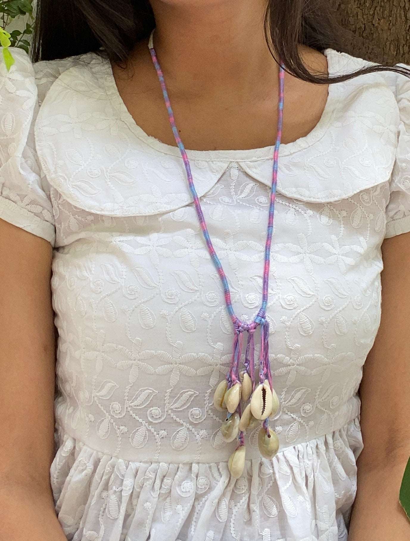 Boho shell necklace - Kalakari