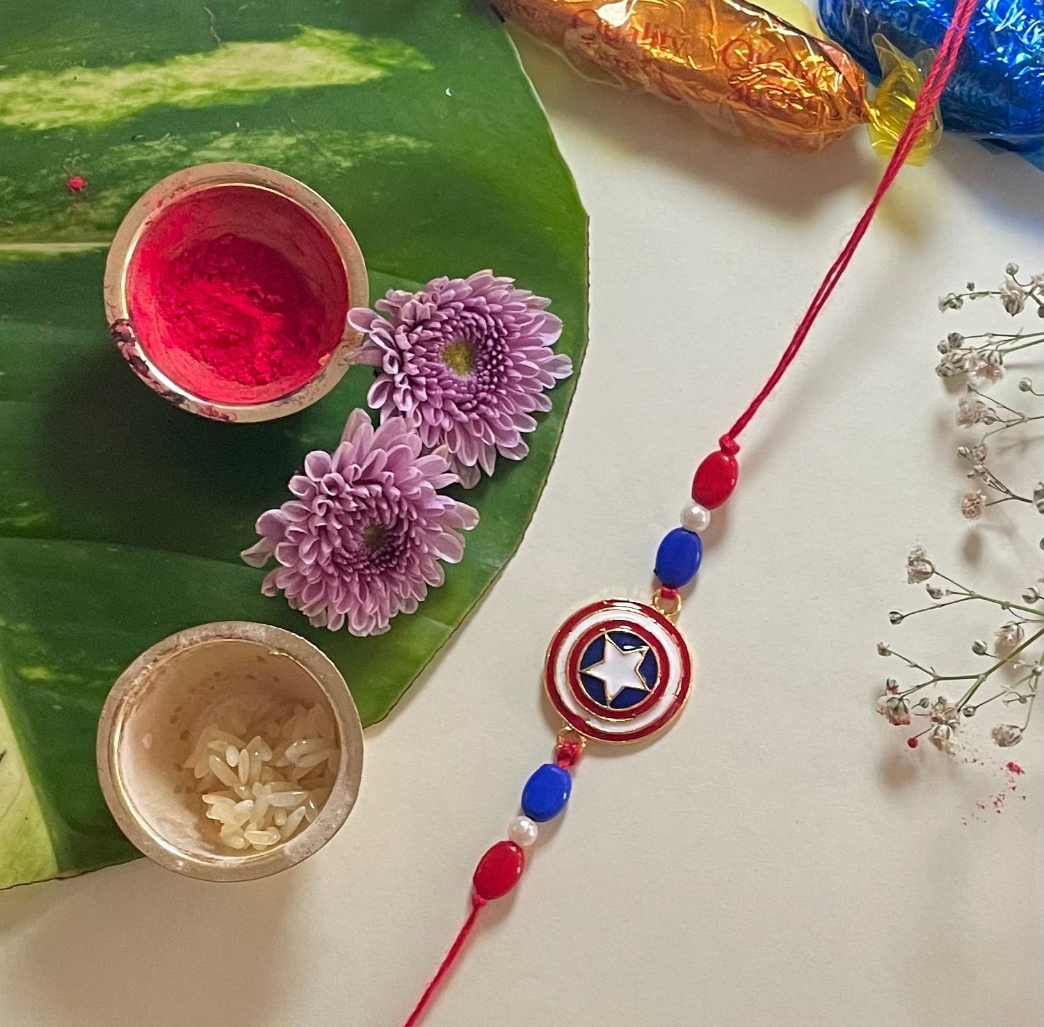Captain America rakhi - Kalakari