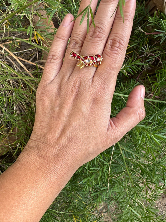 Chidiya ring - Kalakari
