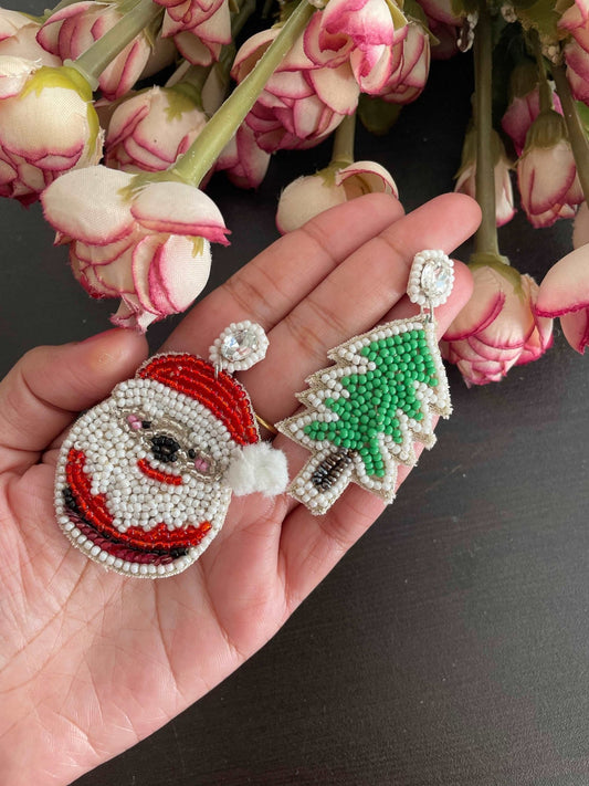 Christmas special earrings - Kalakari