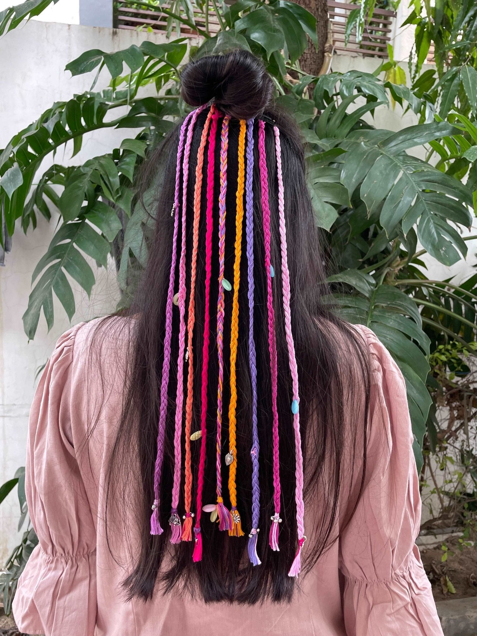 Cindrella hair curtain - Kalakari