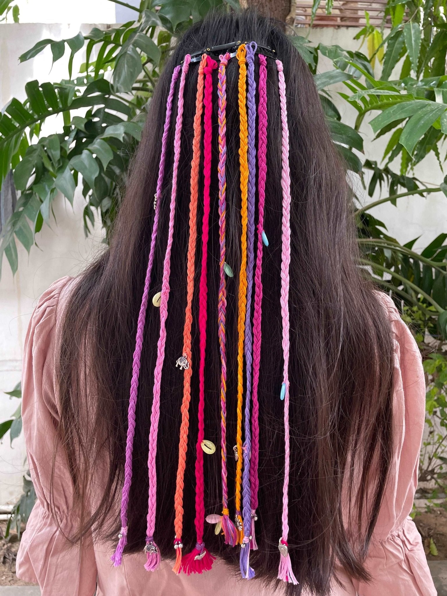 Cindrella hair curtain - Kalakari