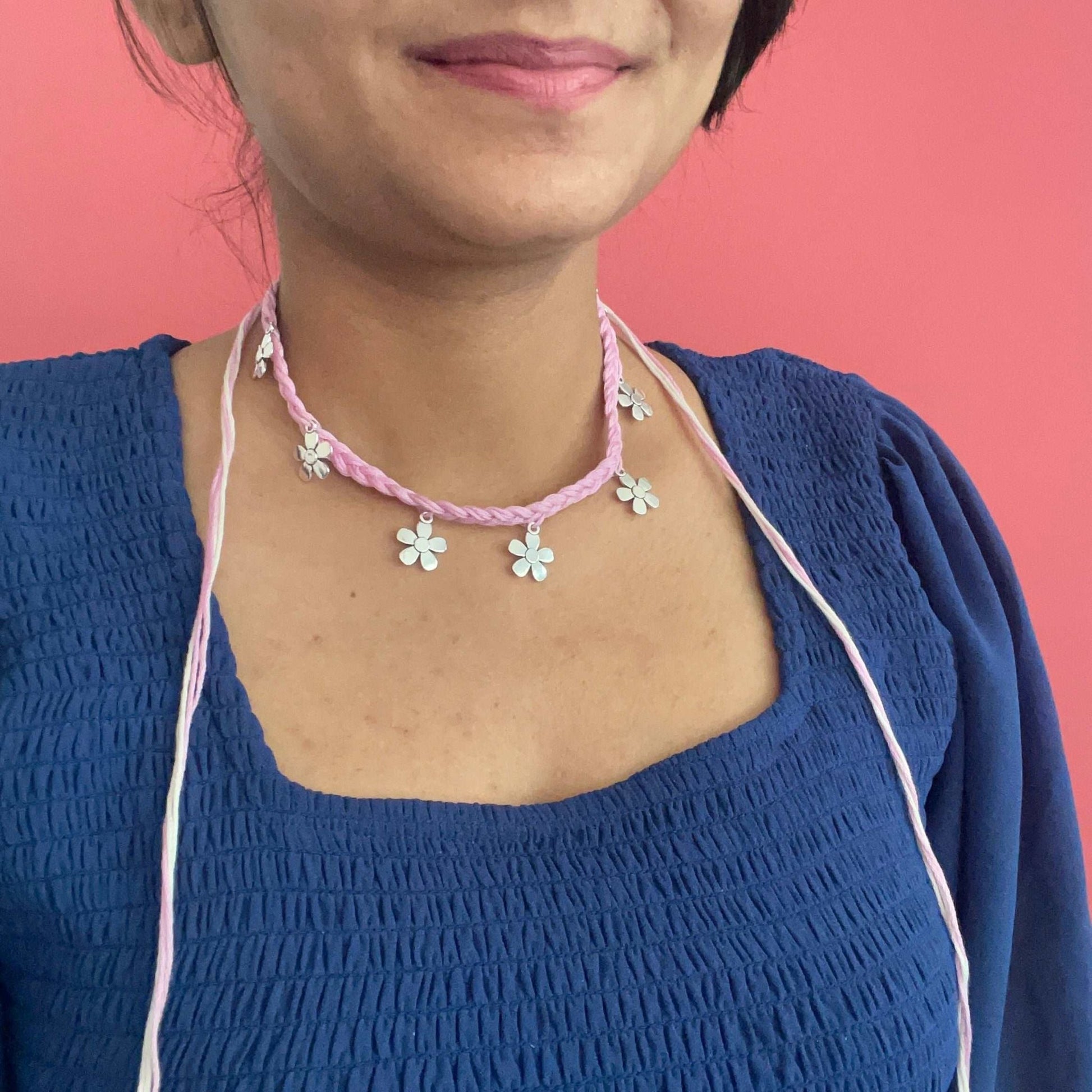 Dainty charm necklace - Kalakari