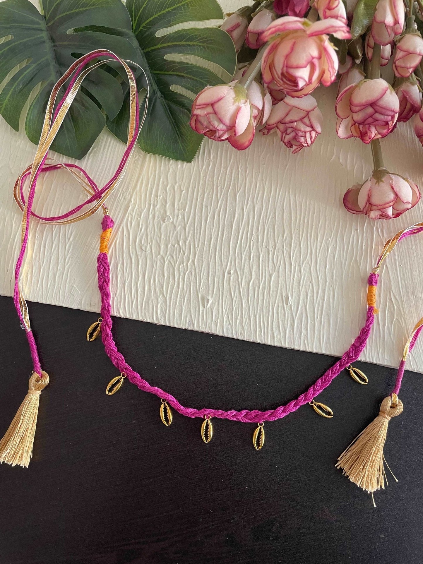 Dainty charm necklace - Kalakari