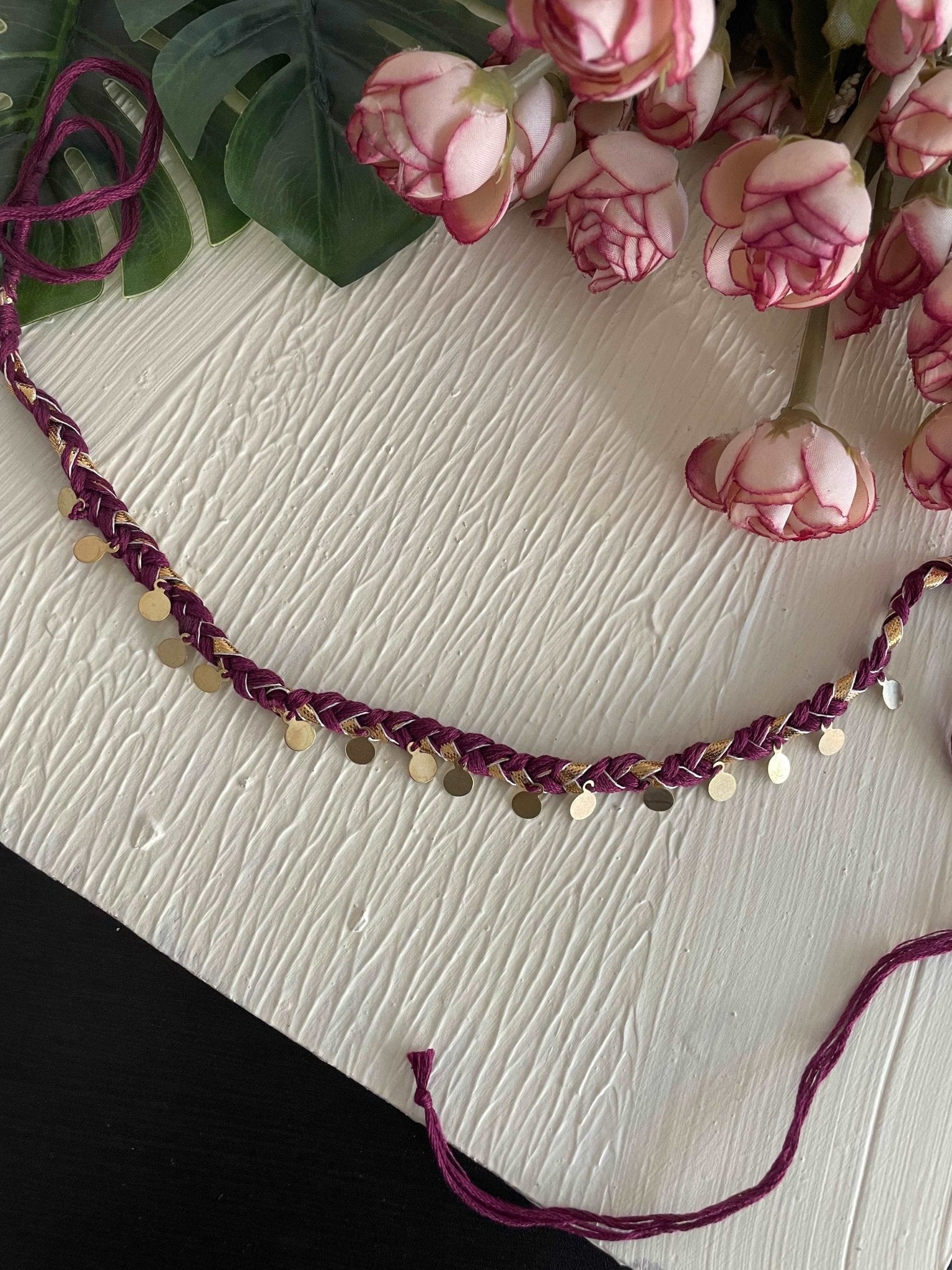 Dainty charm necklace - Kalakari