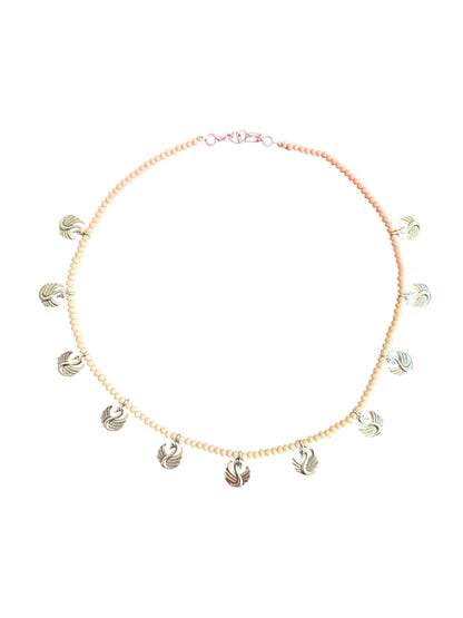 Dainty swan necklace - Kalakari