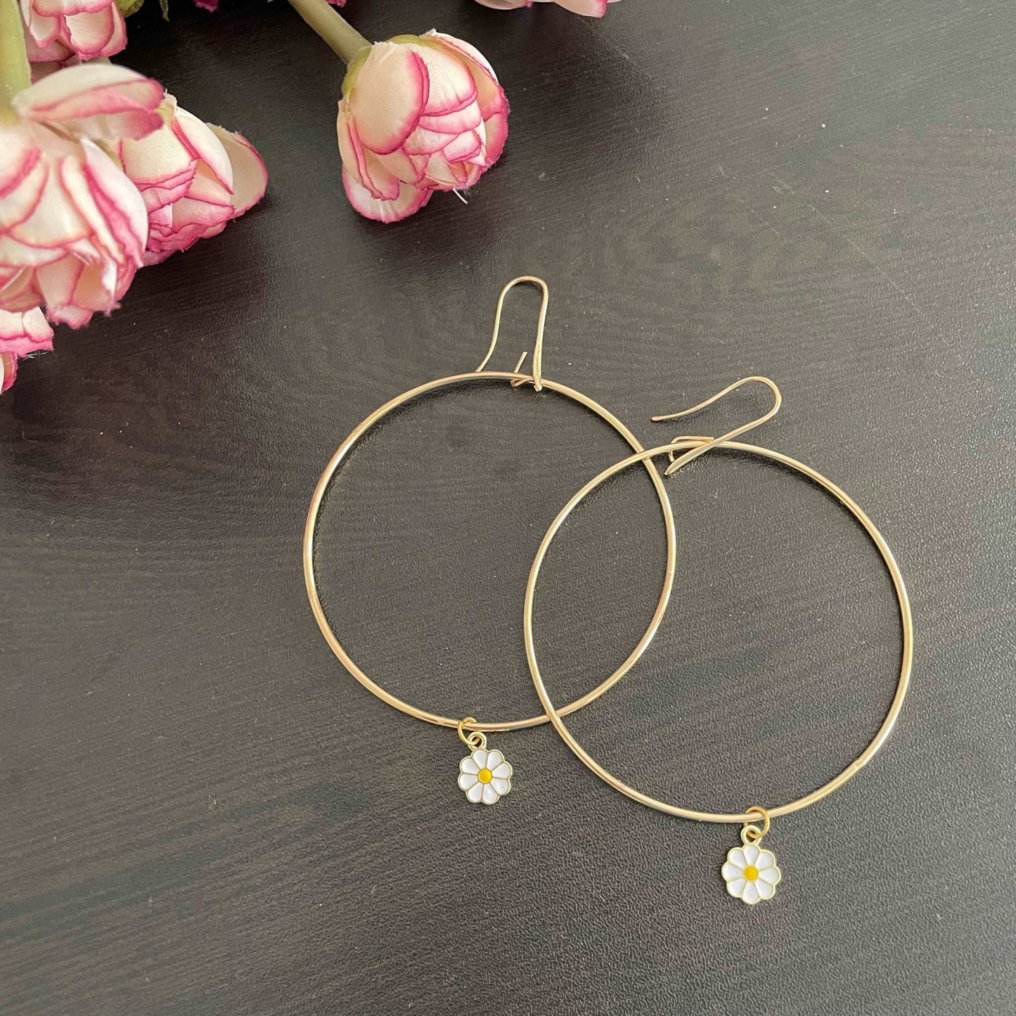 Daisy hoops - Kalakari