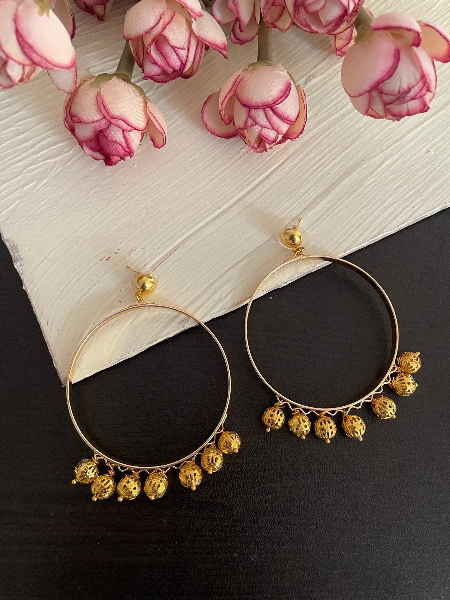 Golden hoops - Kalakari
