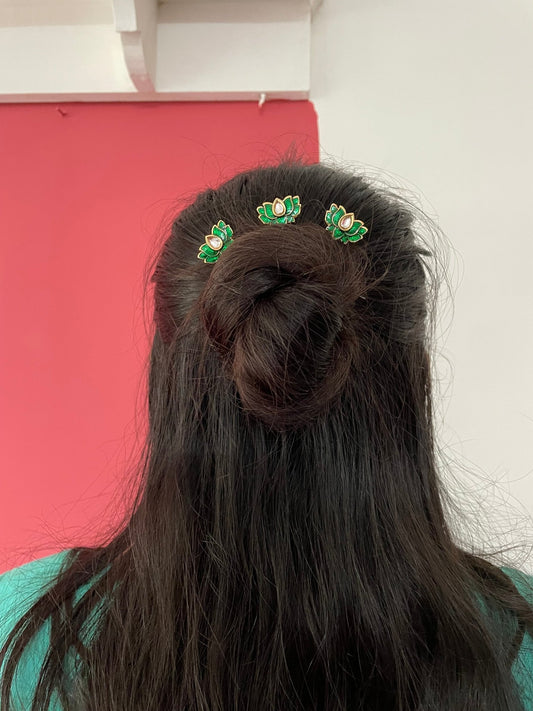 Green lotus judapin - Kalakari