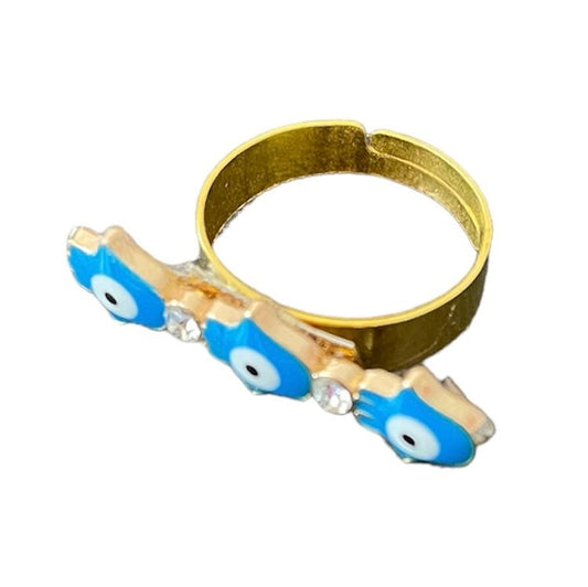 Hamsa hand ring - Kalakari