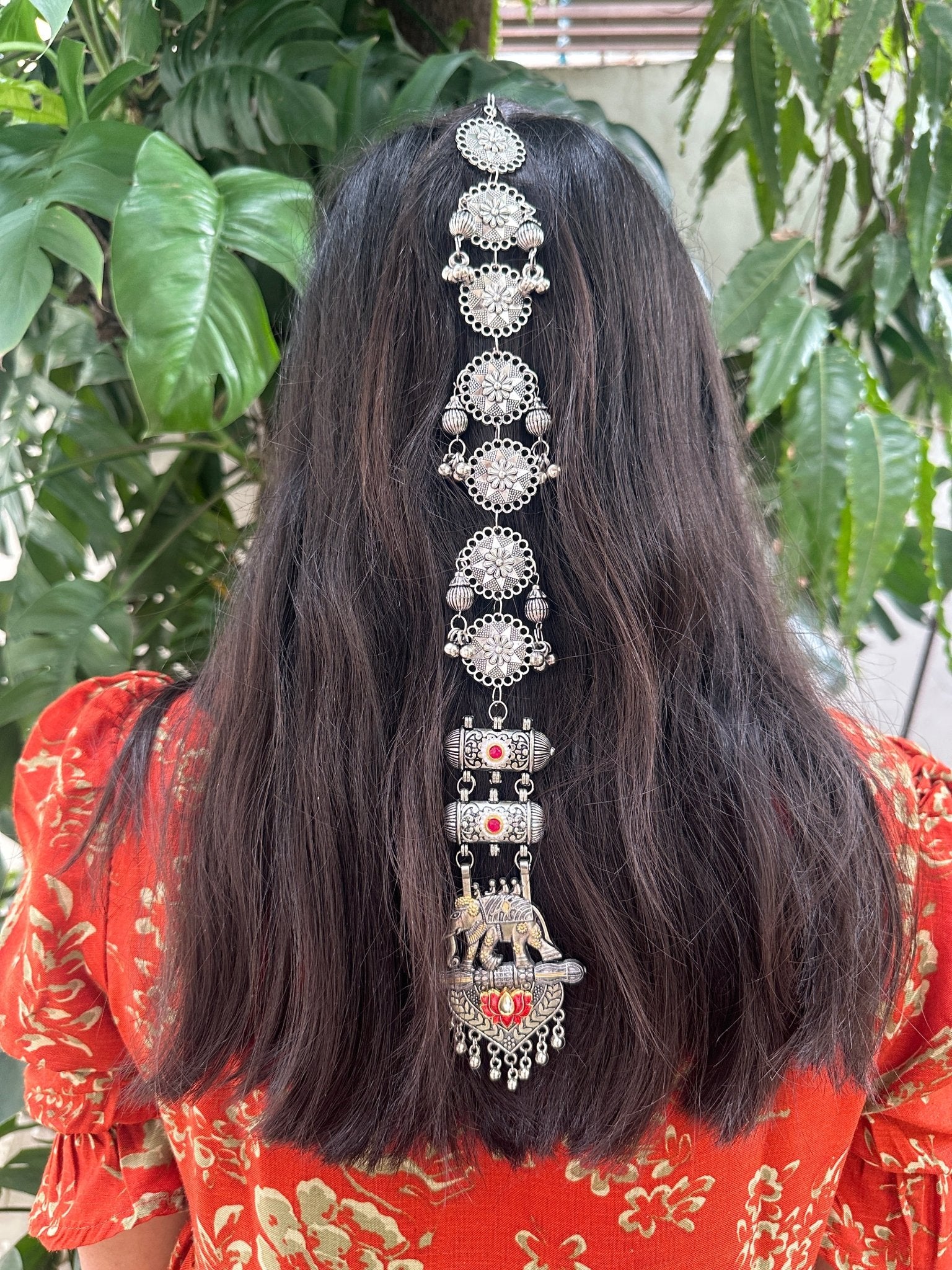 Hathi mere sathi afghani hair accessory - Kalakari