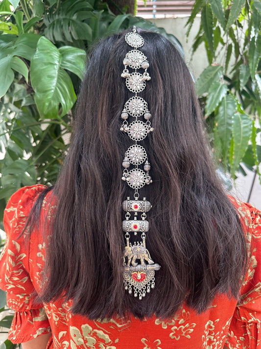 Hathi mere sathi afghani hair accessory - Kalakari