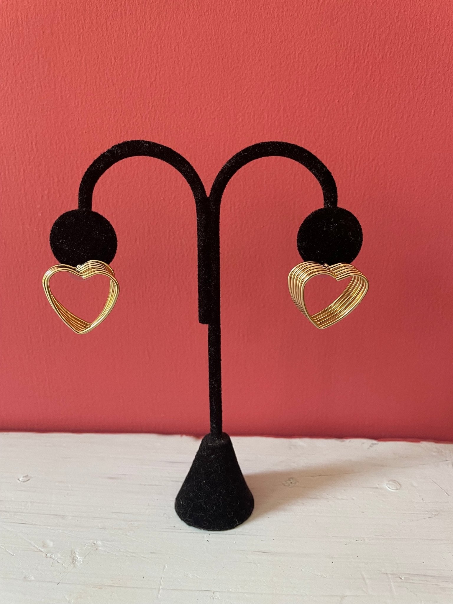 Heart studs - Kalakari