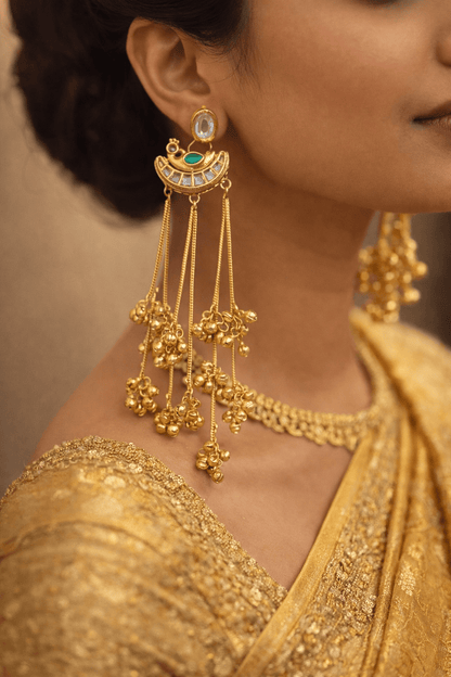 Heritage hue earrings - Kalakari