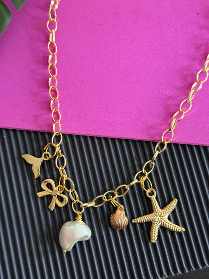Ocean charms necklace
