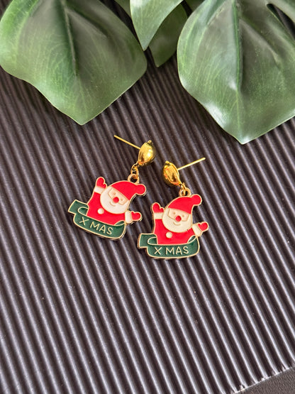 Santa Claus earrings