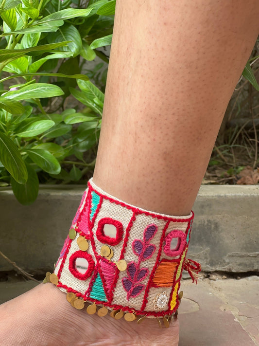 Kutchi anklet - Kalakari