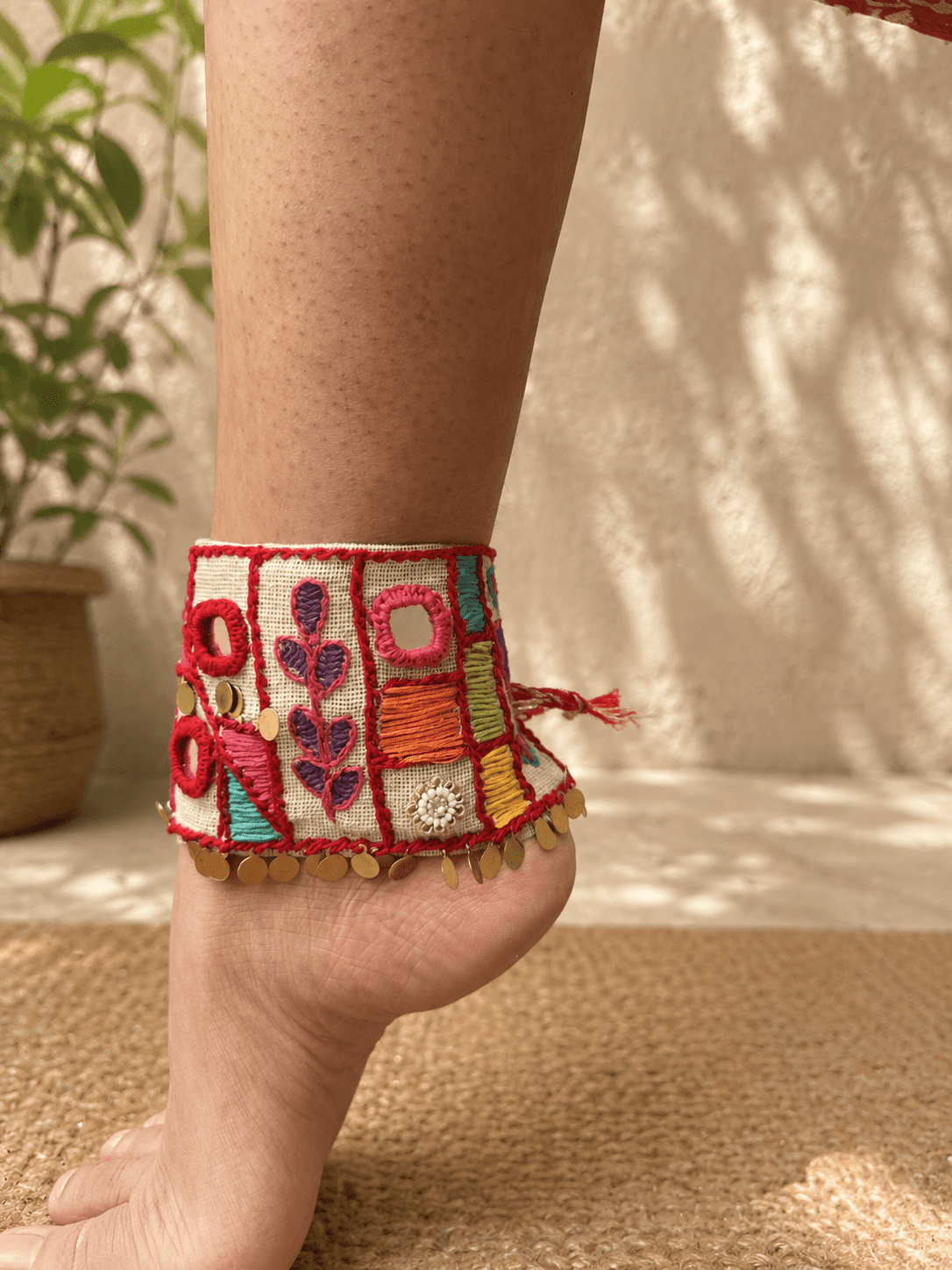 Kutchi anklet - Kalakari