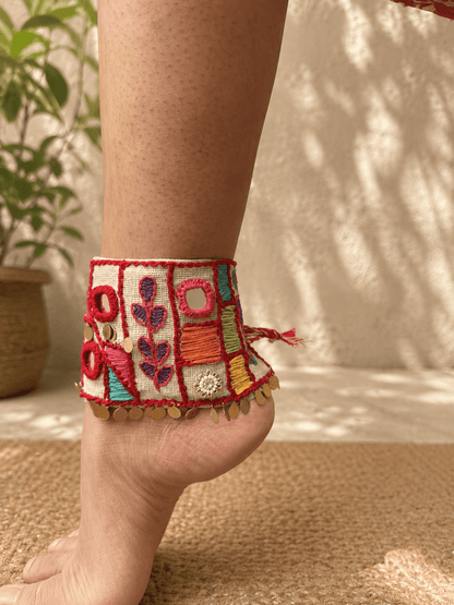 Kutchi anklet - Kalakari