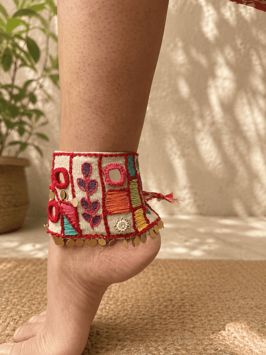 Kutchi anklet - Kalakari